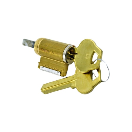 CORBIN RUSSWIN Standard Key in Lever Cylinder with 6 Pin D1 Keyway for 3300; 3500; 3600; and 3800 Locks Satin Chrom CR2000033626D1